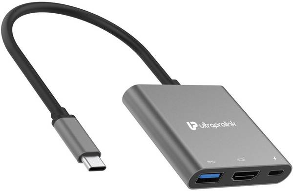 Ultraprolink UM1044 Type C Multiport Adapter / Smart Hub 3 in 1 USB Type UM1044 USB Hub