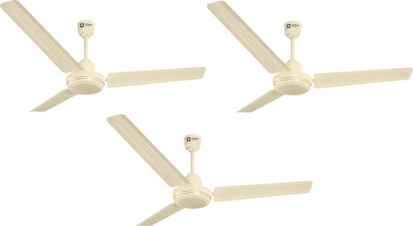 Orient Electric New Breeze pack of 3 1400 mm 3 Blade Ceiling Fan