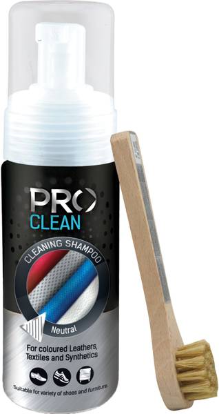 Pro QUICK SNEAKER COMBO I SNEAKER AND SPORTS SHOE SHAMPOO I APPLICATION BRUSH Leather, Sports, Synthetic Leather Shoe Cleaner