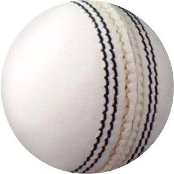 BOJ Sports Leather Club Cricket Ball White (Pack of 1, White) Cricket Leather Ball