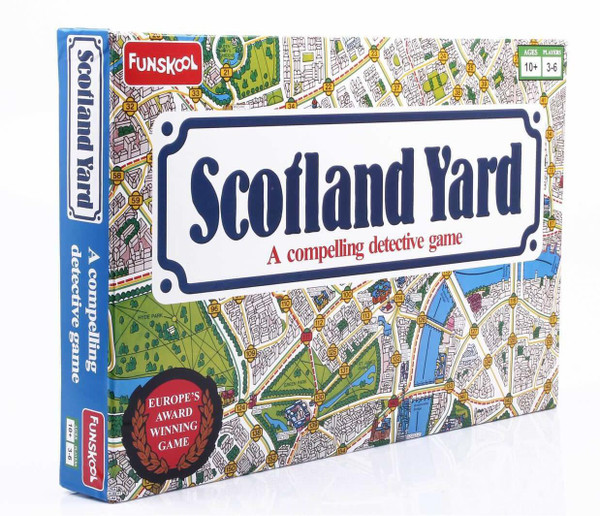 Jeu De Société Scotland Yard - Enquête Policier - Funskool - Neuf - À Partir De 10 Ans
