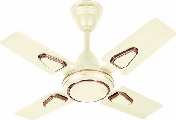 Maxotech Deco I Anti dust copper fan 600 mm 4 Blade Ceiling Fan