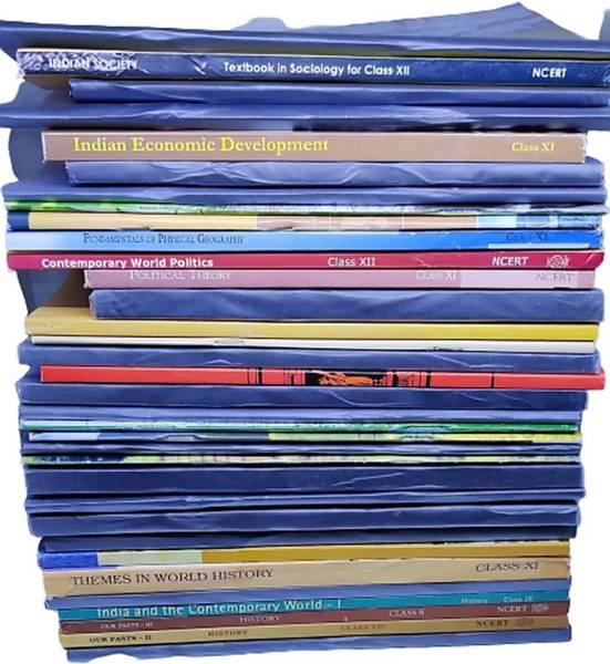 NCERT Books ( UPSC SET ) From Class 6th To 12th ( 35 BOOKS COMBO ) FOR Prelims/Mains In English (NATIONAL COUNCIL OF EDUCATIONAL RESEARCH AND TRANING)  (Hardcopy Paperback, NCERT)