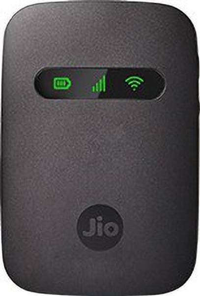 Jio FI 3 4G WIFI ROUTER 30 Mbps 4G Router  (DARK BLACK, NA)