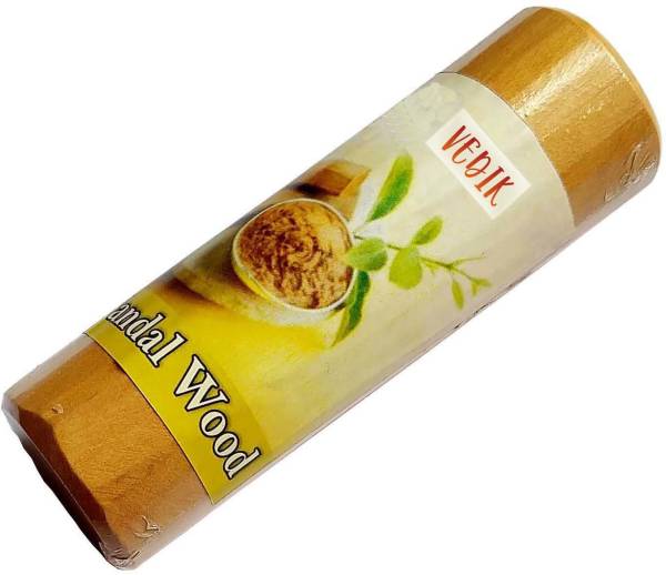 Vedik TOP QUALITY CHANDAN SWASTIK Pure Malyagiri Mysore Sandalwood Stick 100% Genuine Above 70 Grams