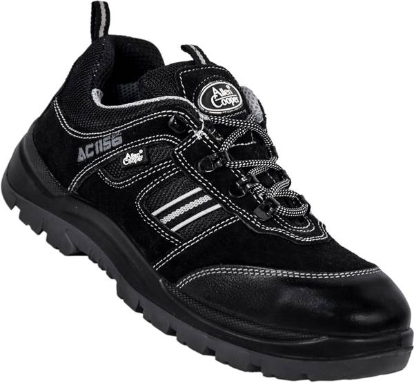 Allen Cooper Steel Toe Suede Safety Shoe
