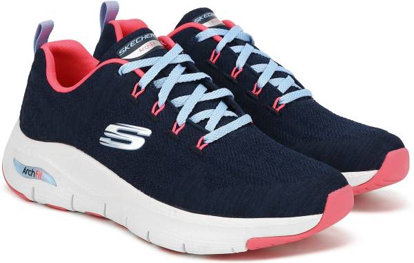 Skechers Arch Fit-Comfy Wave Running Shoes For Women