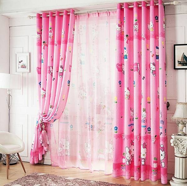 BEST FAB 154 cm (5 ft) Polyester Room Darkening Window Curtain (Pack Of 2)