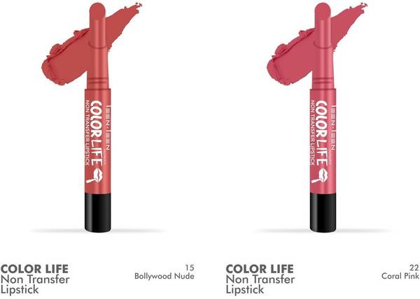 Teen.Teen Colorlife Combo (Bollywood Nude, Coral Pink, 4.2 g)