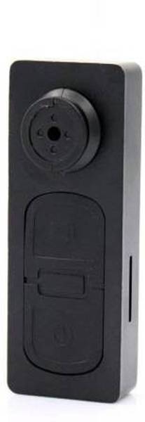 SATTOBISION HD Audio and Video CCTV Cam Covert Spy Miniature Button Hidden Camera with SD Card Slot - Up to 32GB Security Camera