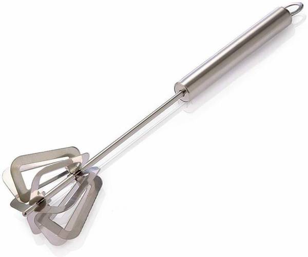 DS SALES Stainless Steel Hand Push Whisk Blender for Home - Versatile Tool for Egg Beater, Milk Frother, Hand Push Mixer Stirrer - Kitchen Utensil for...