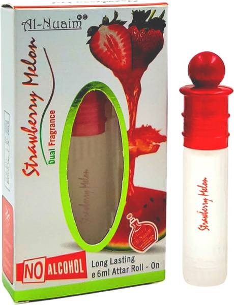 Al-Nuaim Eco series Strawberry Melon Alcohol Free Attar Roll On - 6ml Floral Attar
