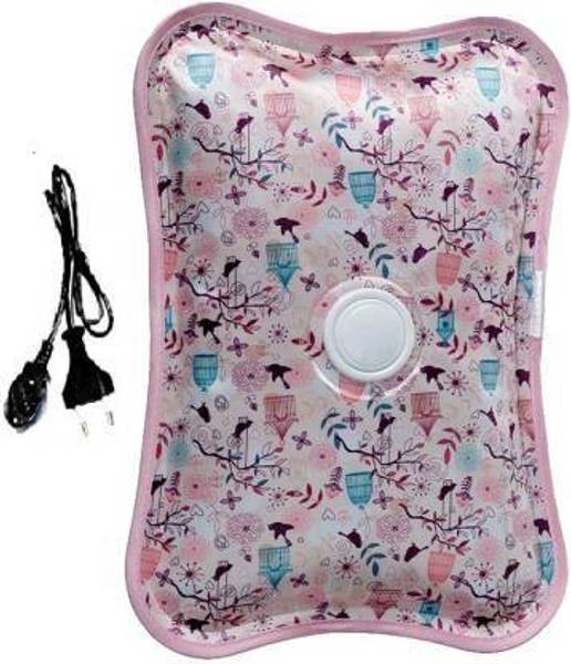 Ess Electric Heat Bag Hot Water Bottle Pouch Massager In Many Designs & Colors Electrical 1 L Hot Water Bag (Multicolor) Electric 1 L Hot Water Bag (M...