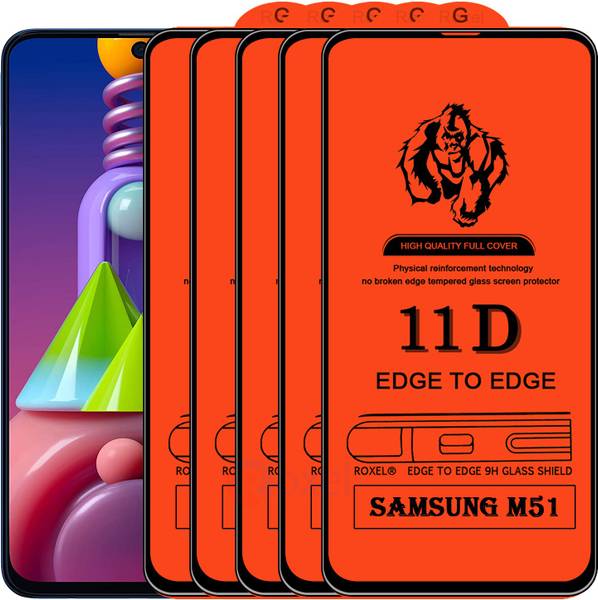 Roxel Edge To Edge Tempered Glass for Samsung M51