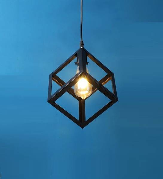 GENREE GEN-SQUARE KATORI HANGING Pendant Light/Hanging Light/Ceiling Light for Restaurant, Bedroom, Living Room and Home Decor Pendants Ceiling Lamp P...