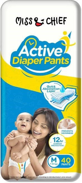 Miss & Chief Active Diaper Pants - M
