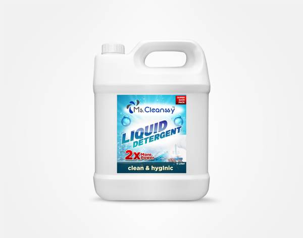 Ms Cleanssy Liquid Detergent, 5 Litre Blossom Liquid Detergent