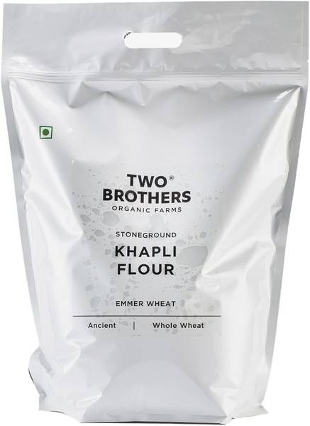 Two Brothers Organic Farms Chakki Fresh Pure Khapli Atta