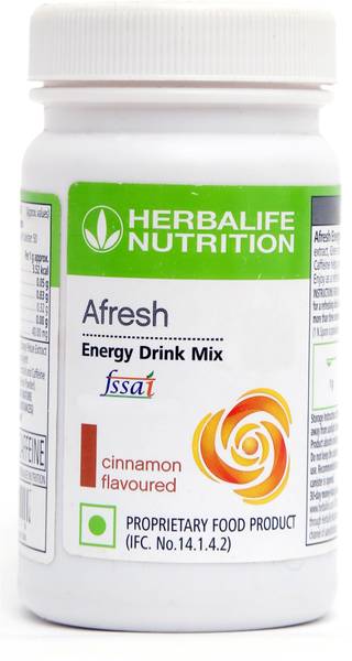 HERBALIFE Afresh Energy Drink Mix - Cinamon Flavor Nutrition Drink