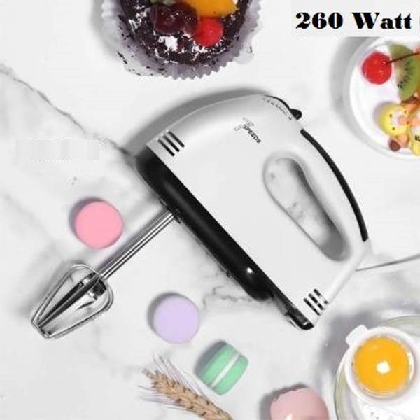 FITZU Electric Beater High Speed, Electric hand mixer egg beater machine for cake and whipping cream, Electric Hand Blender for Kitchen, Beater for ca...