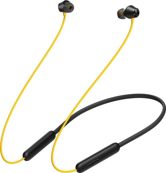 realme Buds Wireless 2 Neo with Type-C Fast Charge &amp; Bass Boost+ Bluetooth Headset  (Black, In the Ear)