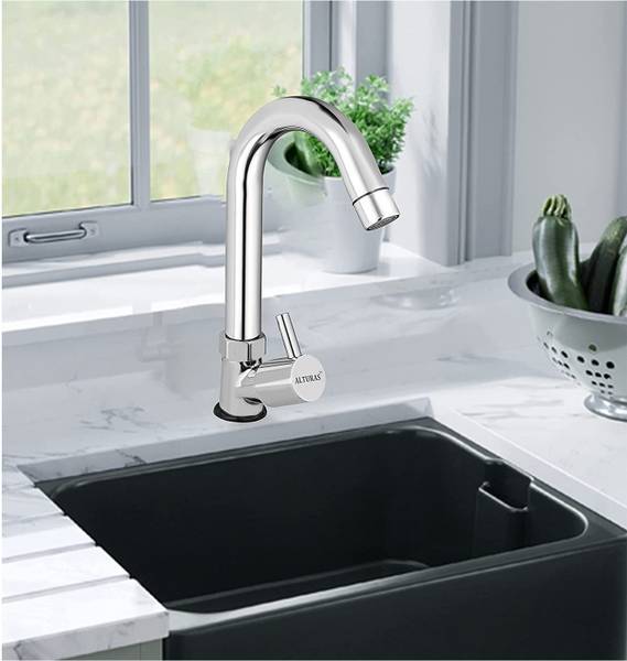 Alturas Brass Turbo Swan Neck Taps for Sink/wash basin 360 Degree