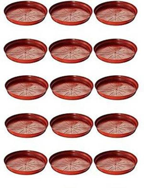 Varshney Gardening Planter Bottom Plate/Pot Saucer/Drip Tray Base Plate 9 for upto 9 inch Pots Plant Container Set