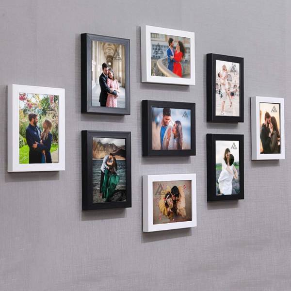 AG CRAFTS Wood Wall Photo Frame