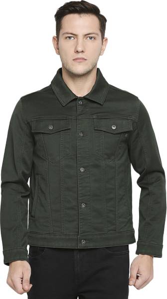 Killer full sleeve best sale solid men's denim jacket