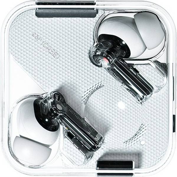 Nothing ear (1) Bluetooth Headset  (White, True Wireless)