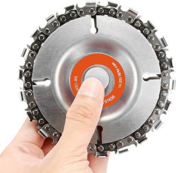 Angle grinder as a sales wood cutter