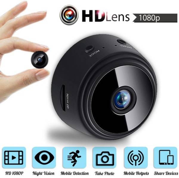 CTRZQ Mini Spy Camera Magnet WiFi Hidden Wireless 1080p HD with Long Time Recording Security Camera