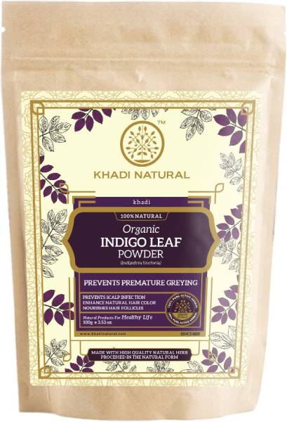 KHADI NATURAL Indigo Leaf Organic Powder