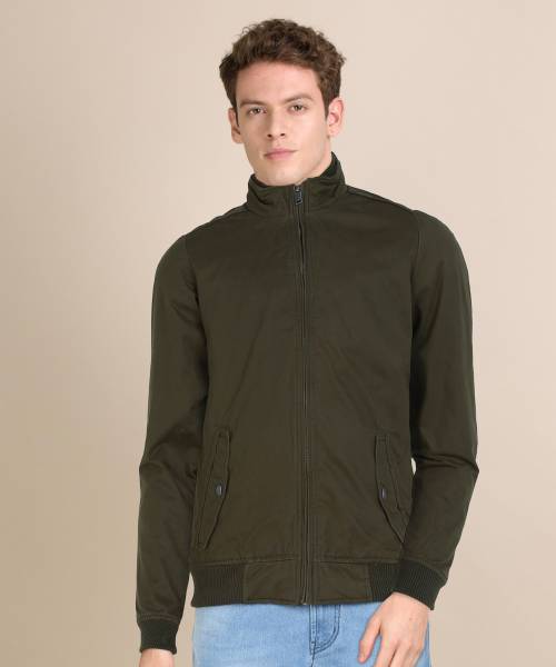 Numero uno full sleeve solid men's jacket discount