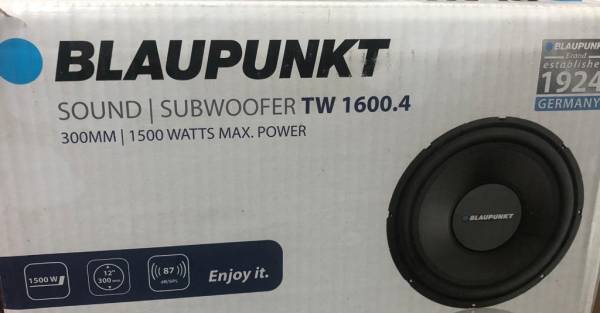 Blaupunkt TW 1600.4 Blaupunkt Subwoofers Subwoofer