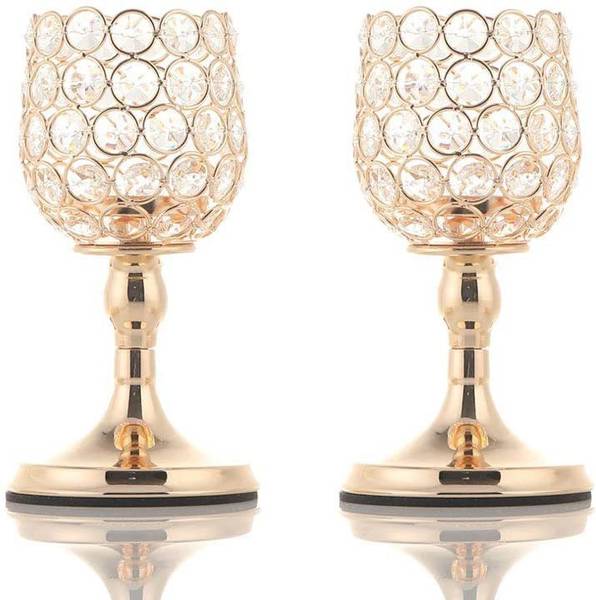Being Nawab Gold Plated Candle Holder