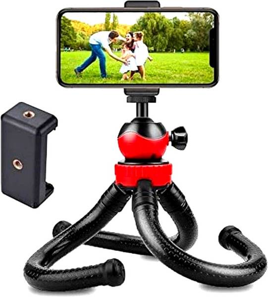 ATSolutions 13 inch Flexible Gorillapod Tripod with Mobile Attachment for DSLR, Action Cameras & Smartphones Tripod, Monopod