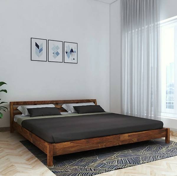 WoodMart Solid Wood Queen Bed Price History