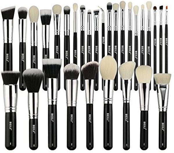 Beili beilli makeup brushes set of 30pcs