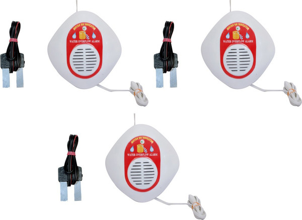 Tool Point Electric Water Tank Overflow Alarm UW-28 AC Pack of 03 Wired Sensor Security System