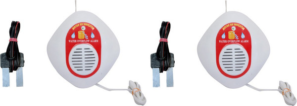 Tool Point Electric Water Tank Overflow Alarm UW-28 AC Pack of 02 Wired Sensor Security System