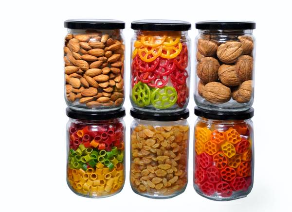 PANEL'S Glass Grocery Container - 550