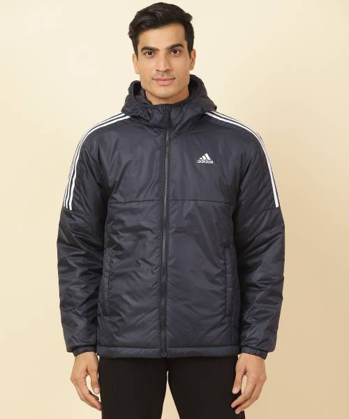 Adidas full sleeve sales solid men's jacket