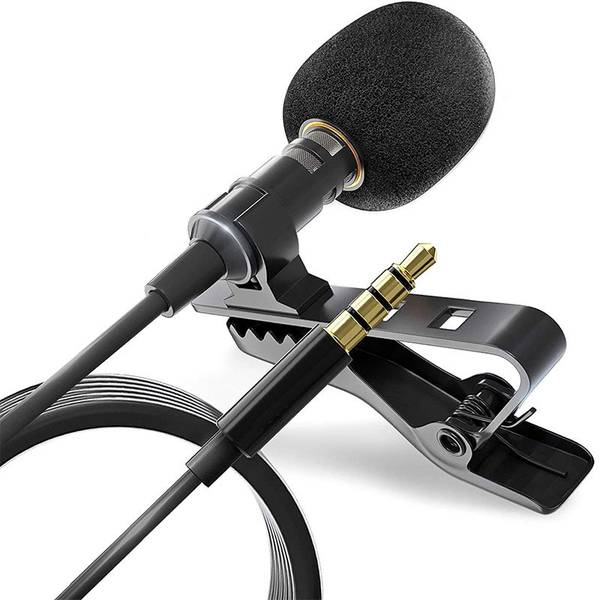 WRADER Lavalier Microphone (UPGRADED VERSION) 3.5mm Clip Collar Mic for Voice Recording, Recording Youtube / Interview / Video Conference / Podcast / ...