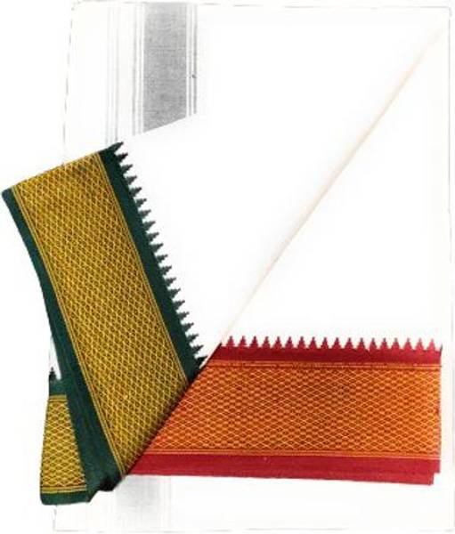 shershaan Solid White Lungi