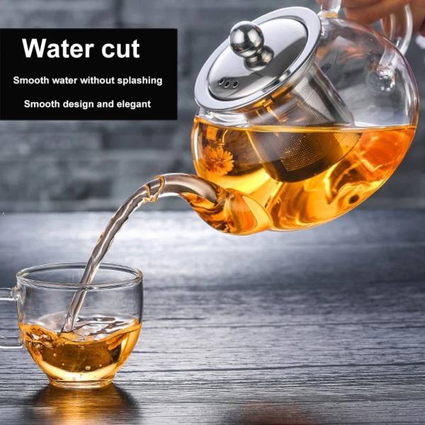 Avastro 0.5 L Borosilicate Glass Kettle Jug