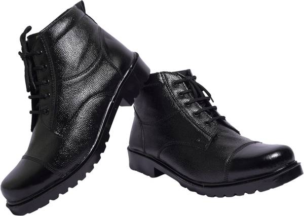 WILDBOOTS dms shoes in black army NCC Black Boots For Men
