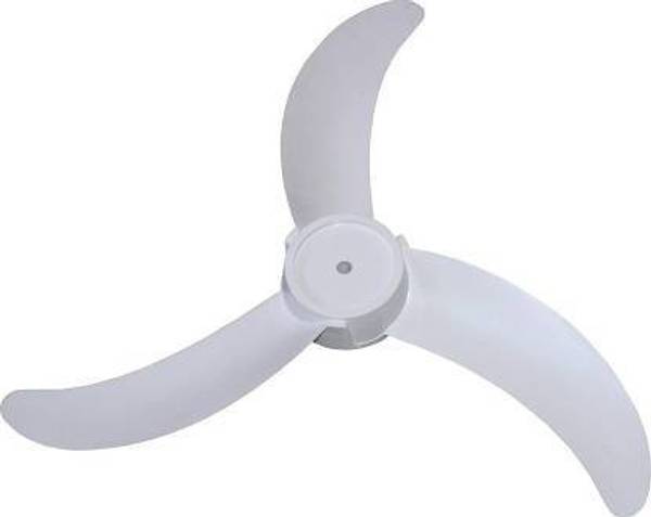 H HADDU 16 (inch) 400mm Bullet Farata Fan Blade For Table Fan,Pedestal fan,Wall Fan,Cabin Fan (8mm White) 400 mm 3 Blade Exhaust Fan (White, Pack of 1...