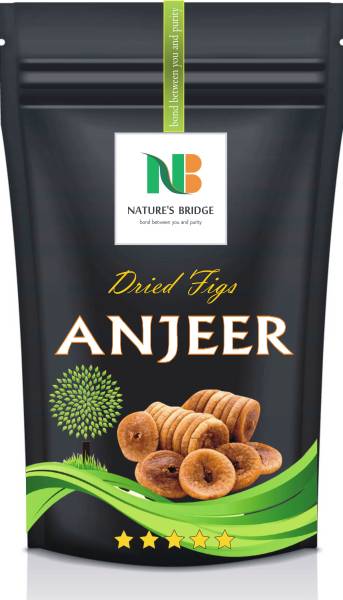 Nature's Bridge Premium Quality Dry Figs | Anjeer | Dried Figs | Anjir -100 Gm Figs