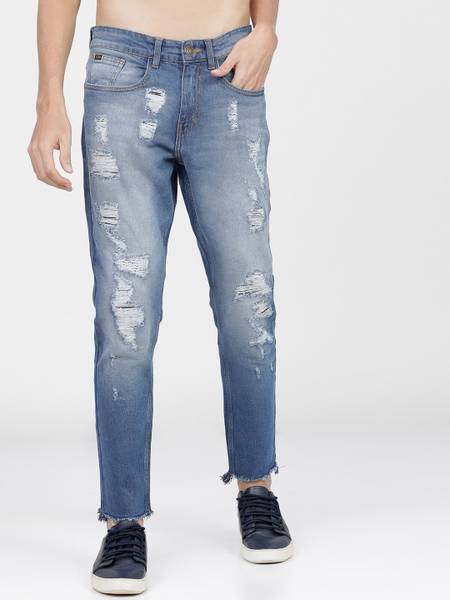 HIGHLANDER Tapered Fit Men Blue Jeans